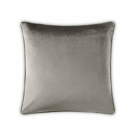 RICARDO Ricardo Velvet 20" Throw Pillow Feather-Filled with Piping and Removeable Zipper Cover 02585-92-020-10